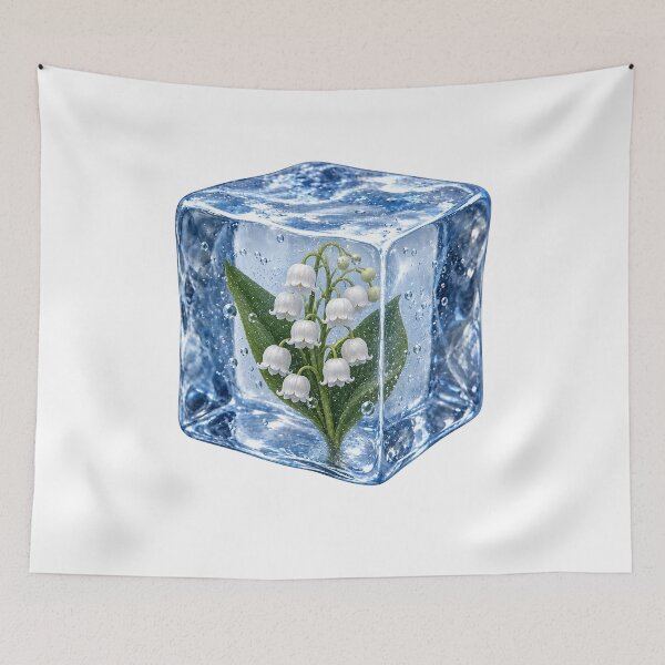 Item preview, Lily of the Valley in Crystal Ice Cube designed and sold by MichalHau.