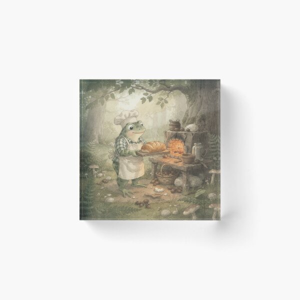Item preview, Toad Baker and the Acorn Bread designed and sold by PictorialWhimsy.