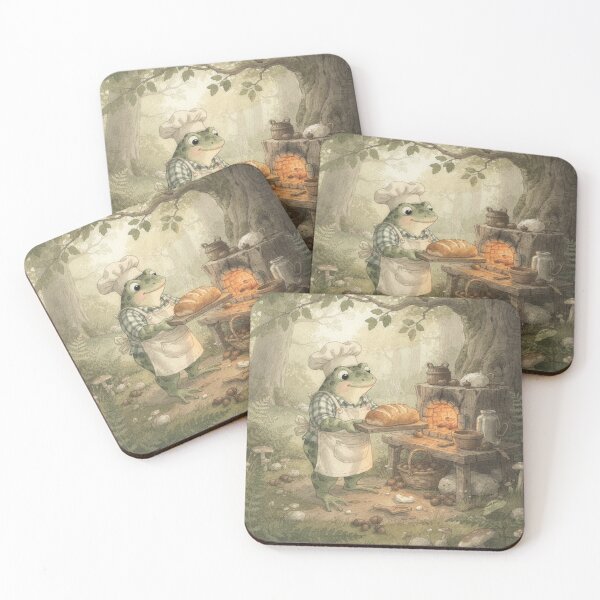 Item preview, Toad Baker and the Acorn Bread designed and sold by PictorialWhimsy.