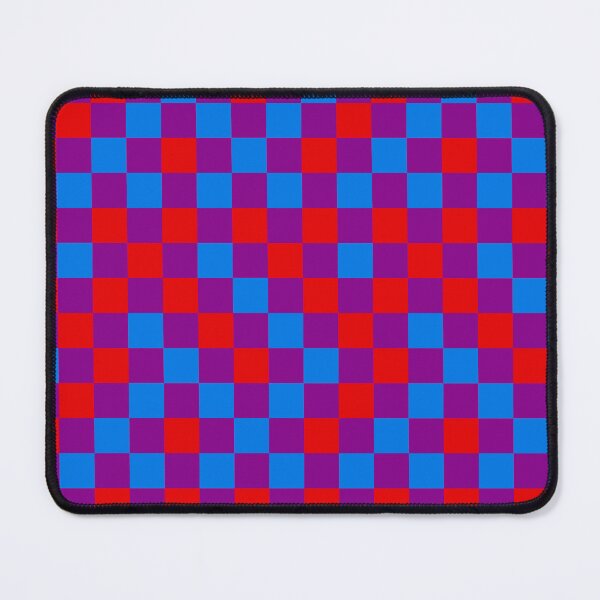 Item preview, Red Blue and Purple Checkered Pattern Design designed and sold by PatternTitan.