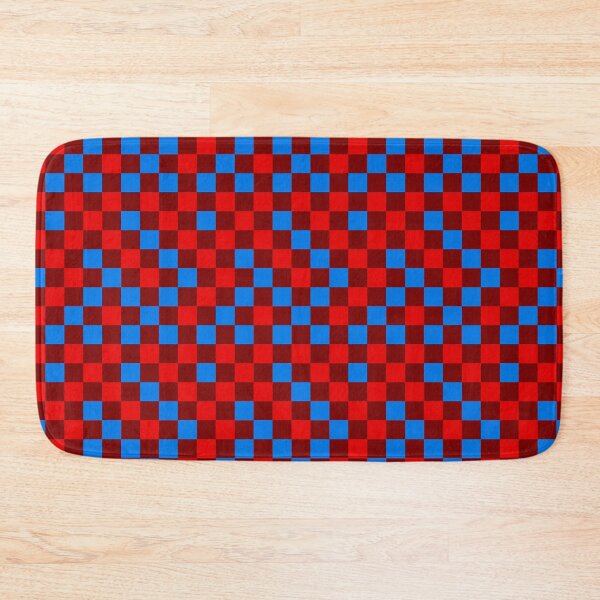 Item preview, Red Blue and Maroon Checkered Pattern Design   designed and sold by PatternTitan.