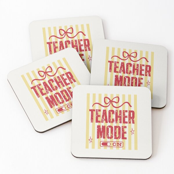 Item preview, Teacher Mode On Red Bow Classroom Teacher designed and sold by LASTIQUE-dd.