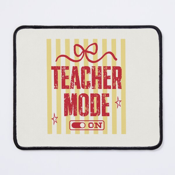 Item preview, Teacher Mode On Red Bow Classroom Teacher designed and sold by LASTIQUE-dd.