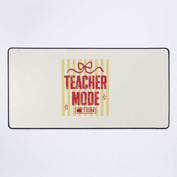 Item preview, Teacher Mode On Red Bow Classroom Teacher designed and sold by LASTIQUE-dd.