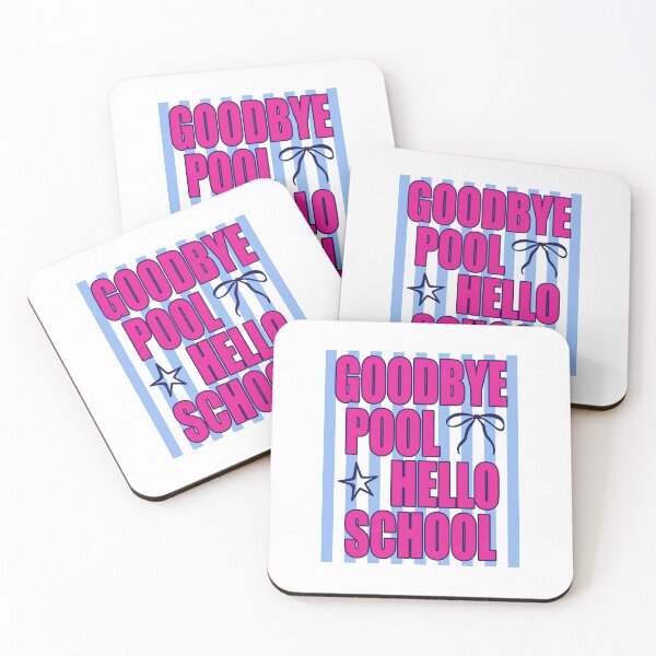 Item preview, Goodbye Pool Hello School Teacher Summer Break designed and sold by LASTIQUE-dd.