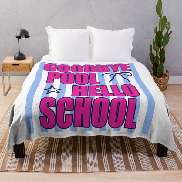 Item preview, Goodbye Pool Hello School Teacher Summer Break designed and sold by LASTIQUE-dd.