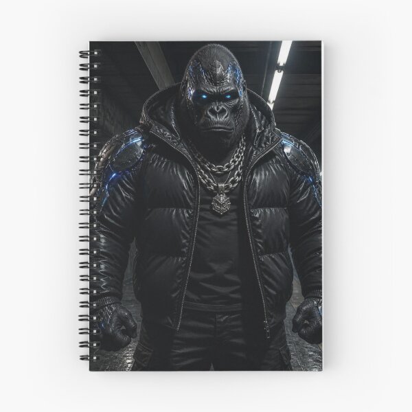 Item preview, Cyberpunk Gorilla Hypebeast Streetwear Subway Cyborg Art designed and sold by LazyDayzCo.