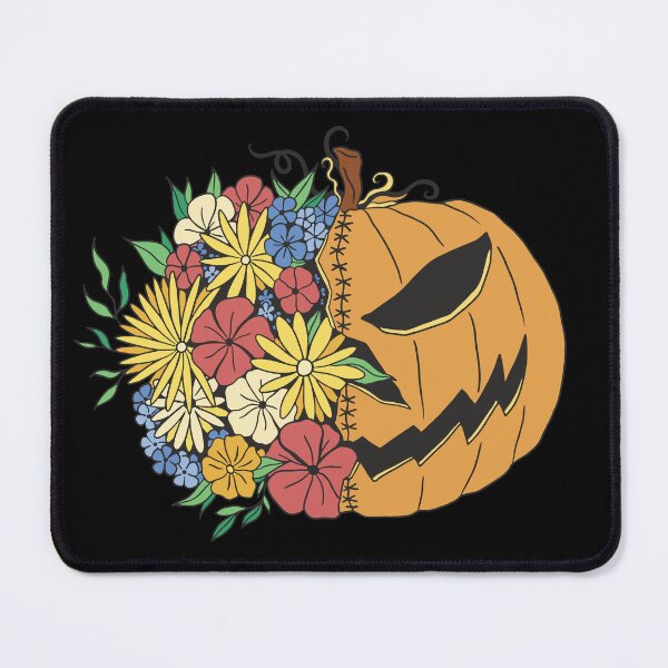 Item preview, Floral Jack O Lantern Pumpkin Fall Autumn Spooky Cute designed and sold by Hilal-Studio.