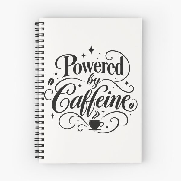 Item preview, Powered By Caffeine designed and sold by Neurodivergent Gals.
