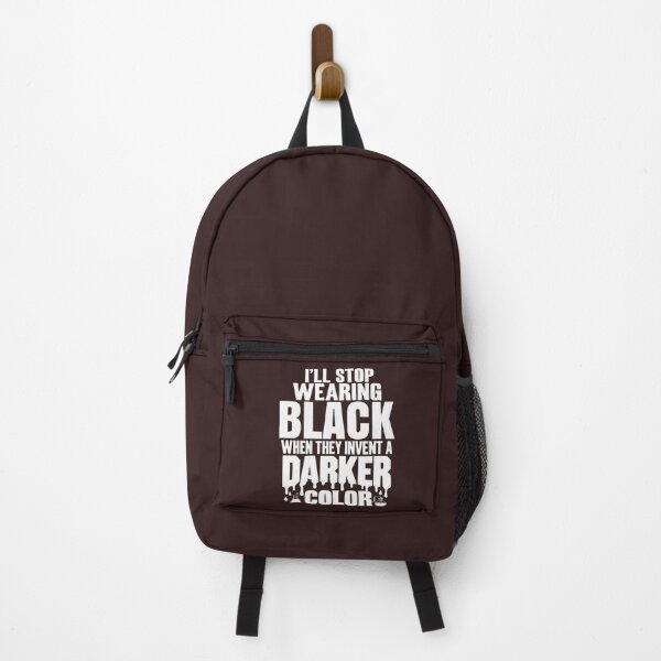 Item preview, I'll Stop Wearing Black When They Invent a Darker Color designed and sold by Colorfulman.