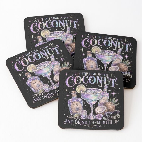 Item preview, Put The Lime in The Coconut Retro Margaritas Celestial Beach designed and sold by Melissanet.