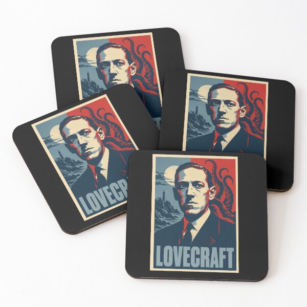 Item preview, Lovecraft Hope Poster - HP Lovecraft Cthulhu Horror Pop Art, Cosmic Gothic Print designed and sold by ValentinaHramov.