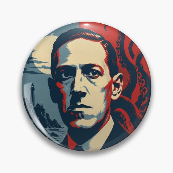 Item preview, Lovecraft Hope Poster - HP Lovecraft Cthulhu Horror Pop Art, Cosmic Gothic Print designed and sold by ValentinaHramov.