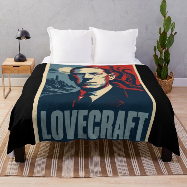 Item preview, Lovecraft Hope Poster - HP Lovecraft Cthulhu Horror Pop Art, Cosmic Gothic Print designed and sold by ValentinaHramov.