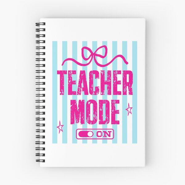 Item preview, Teacher Mode On Pink Stripe Teacher Gift designed and sold by LASTIQUE-dd.