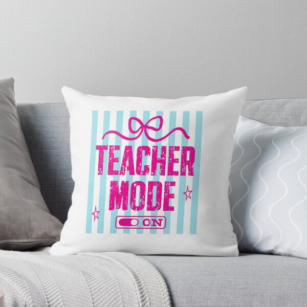 Item preview, Teacher Mode On Pink Stripe Teacher Gift designed and sold by LASTIQUE-dd.
