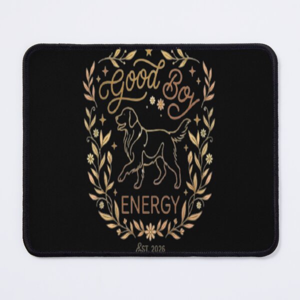 Item preview, Good Boy Energy Golden Retriever Shirt – Dog Mom Gift designed and sold by ArtsyElegance4U ⭐⭐⭐⭐⭐.