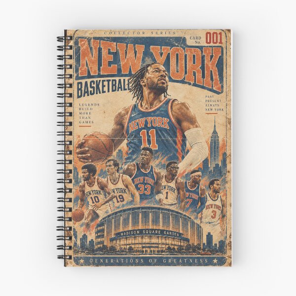 Item preview, Vintage New York Basketball Collector Card No. 001 – Generations of Greatness designed and sold by LuluLeb.