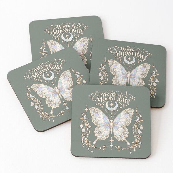 Item preview, Woven by moonlight - Laced mother-of-pearl butterfly designed and sold by etherElric.
