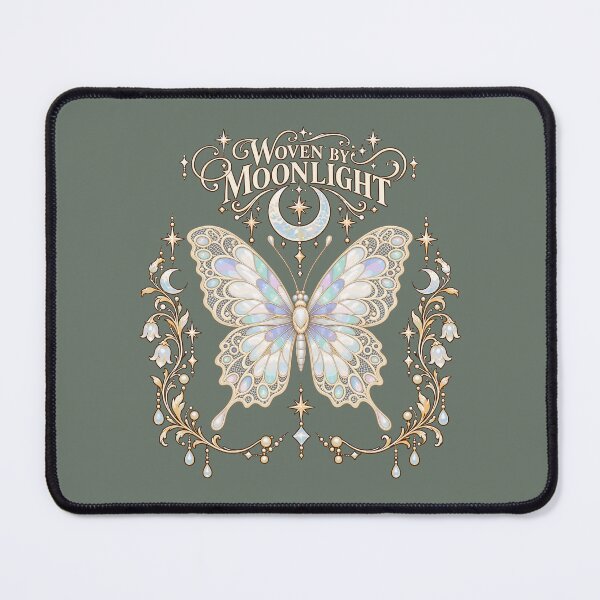 Item preview, Woven by moonlight - Laced mother-of-pearl butterfly designed and sold by etherElric.