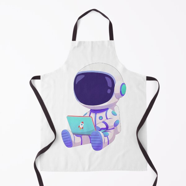 Item preview, Cute Astronaut with Laptop designed and sold by STOXT.