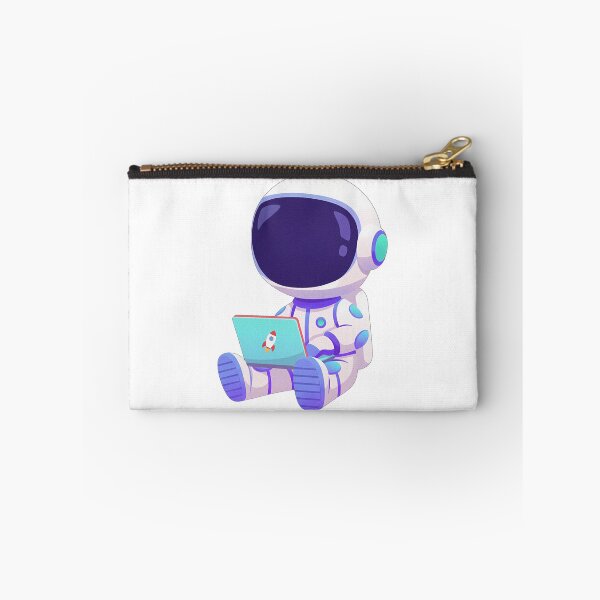 Item preview, Cute Astronaut with Laptop designed and sold by SROXT.