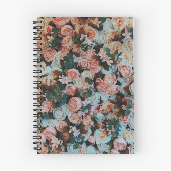 Item preview, Vintage Pink Blue Rose Floral Seamless Pattern Aesthetic Art designed and sold by Fine-Arts-Lab.