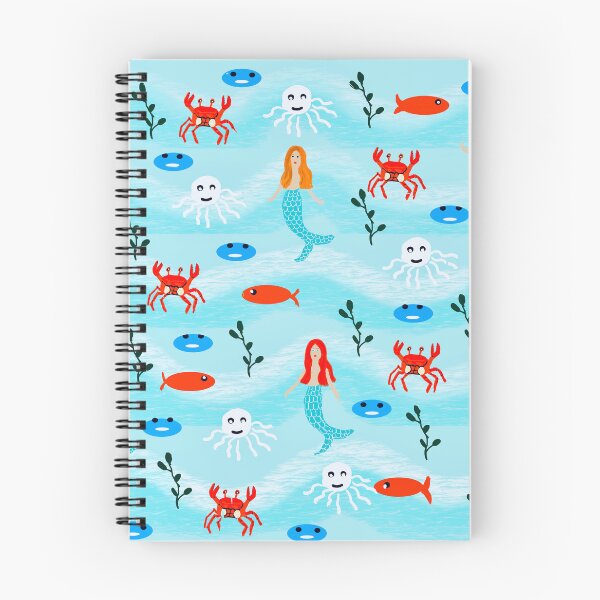 Item preview, Playful Ocean Creatures and Mermaids designed and sold by Elaine M Hayward .