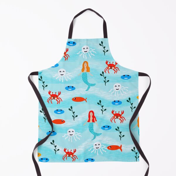 Item preview, Playful Ocean Creatures and Mermaids designed and sold by Elaine M Hayward .