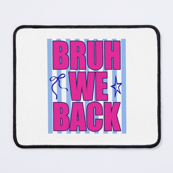 Item preview, Bruh We Back Funny Back School Quote designed and sold by LASTIQUE-dd.
