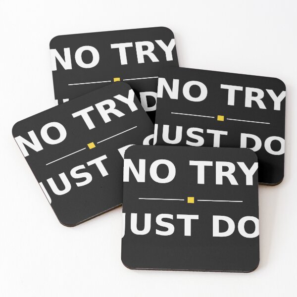 Item preview, No Try, Just Do - Simple designed and sold by Fishcake: The Shop.