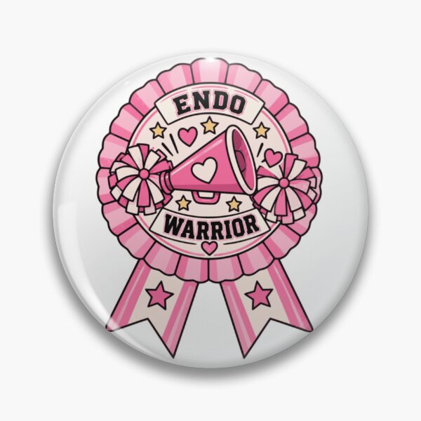 Item preview, Endo Warrior Cheerleader designed and sold by BattleBadges.