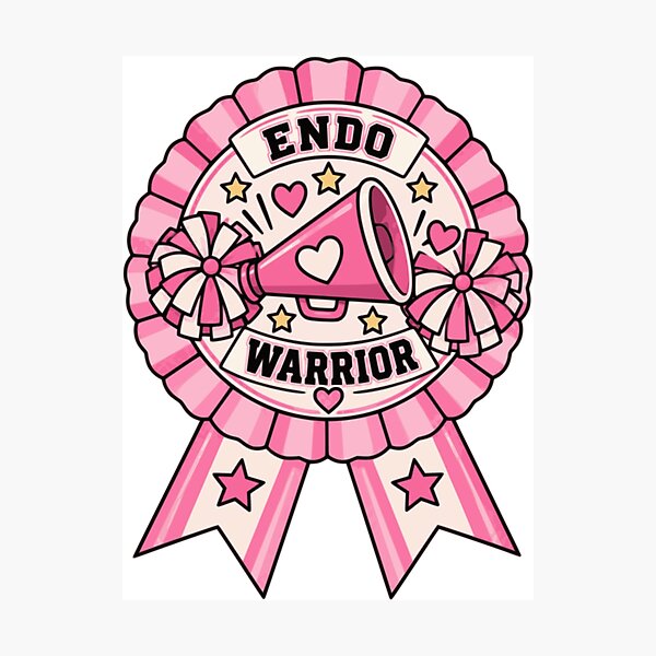 Item preview, Endo Warrior Cheerleader designed and sold by BattleBadges.