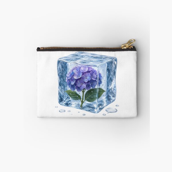 Item preview, Purple Hydrangea in Crystal Ice Cube designed and sold by MichalHau.