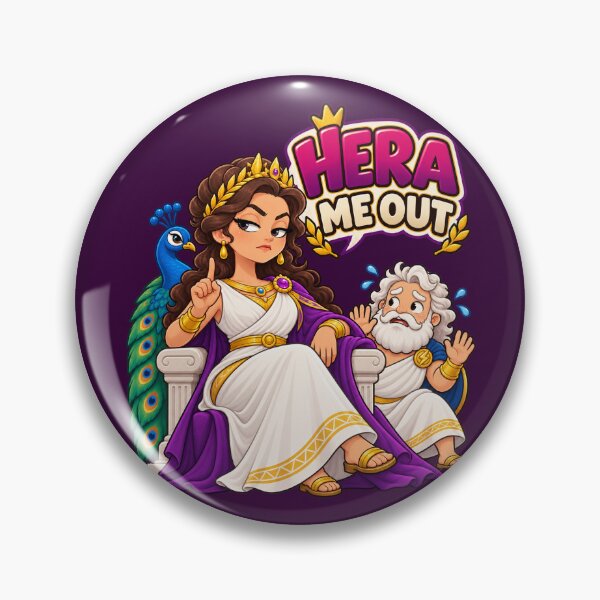 Item preview, Hera, Hera Me Out Greek Mythology Pun designed and sold by Enoch-creator.