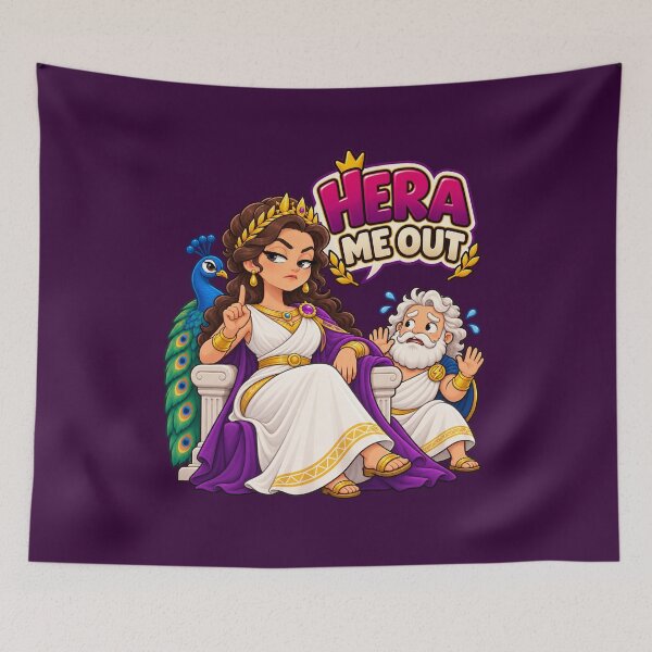 Item preview, Hera, Hera Me Out Greek Mythology Pun designed and sold by Enoch-creator.