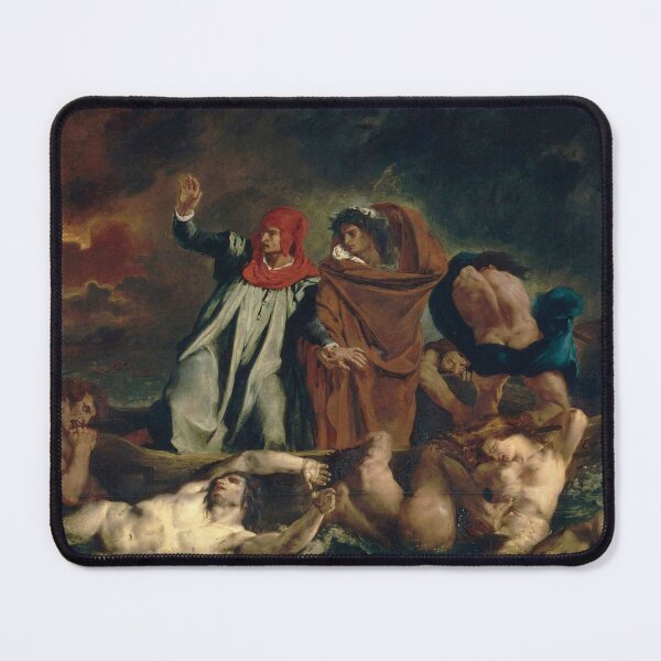 Item preview, The Barque of Dante — Delacroix | Romantic and dramatic painting designed and sold by Shoupay.