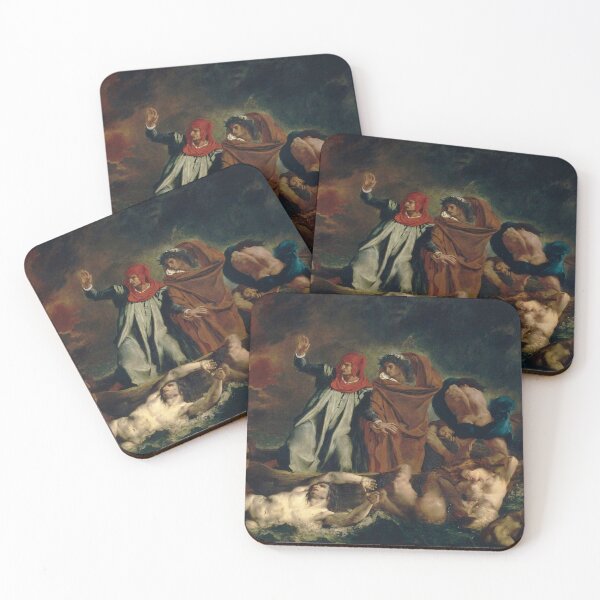 Item preview, The Barque of Dante — Delacroix | Romantic and dramatic painting designed and sold by Shoupay.