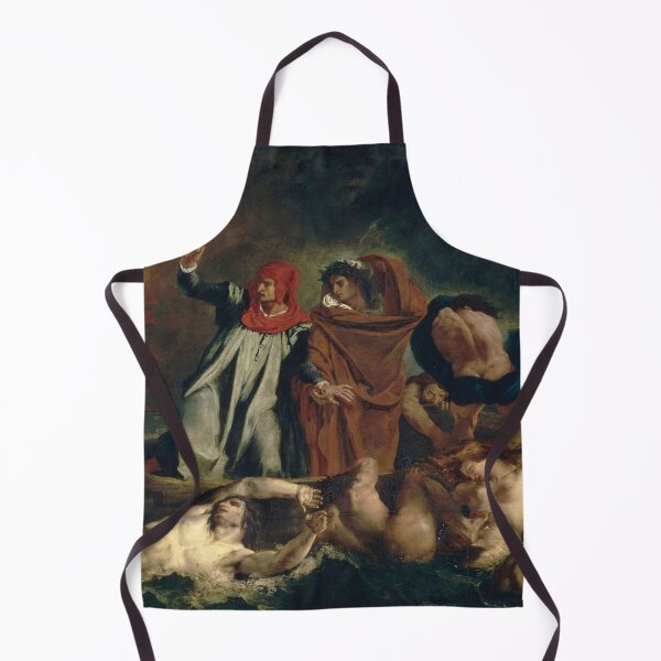 Item preview, The Barque of Dante — Delacroix | Romantic and dramatic painting designed and sold by Shoupay.