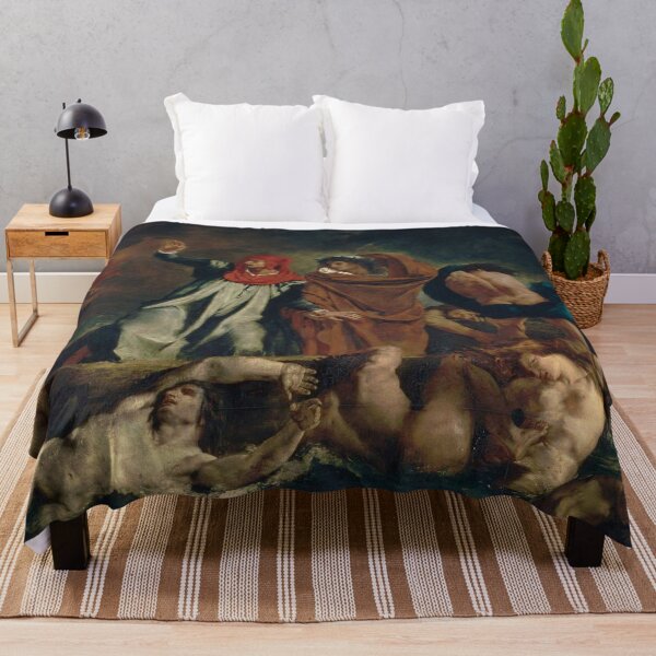 Item preview, The Barque of Dante — Delacroix | Romantic and dramatic painting designed and sold by Shoupay.