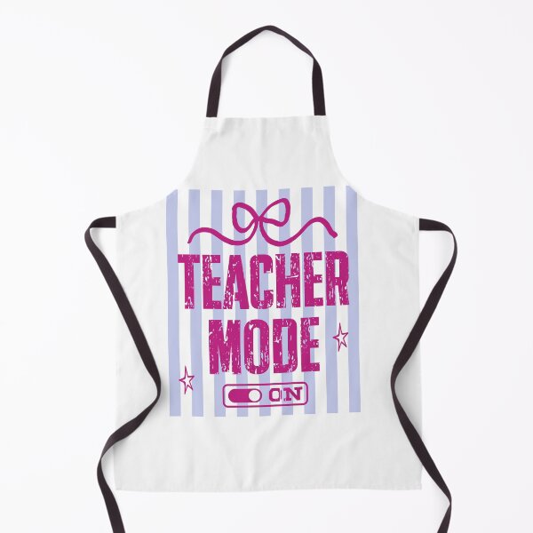 Item preview, Teacher Mode On Purple Stripe School Teacher designed and sold by LASTIQUE-dd.