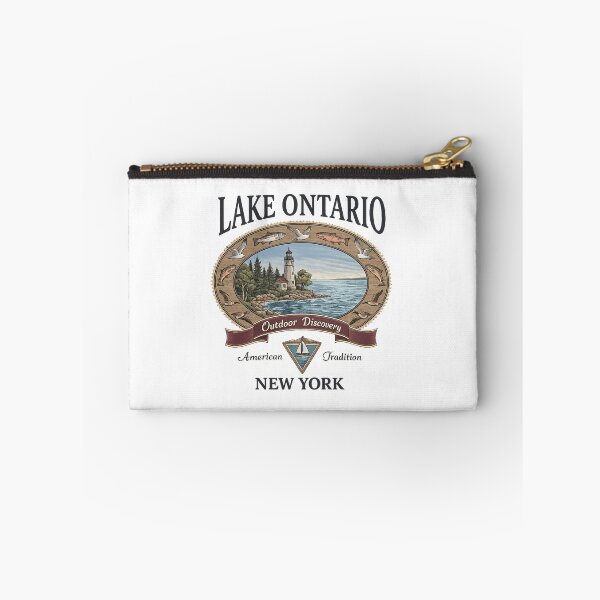 Item preview, Vintage Lake Ontario Great Lakes New York Retro Fishing Boating Outdoor designed and sold by Thread&Fable.