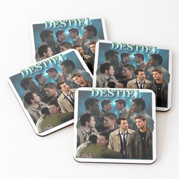 Item preview, Vintage 90s Graphic Design Destiel designed and sold by carrie-does-art.