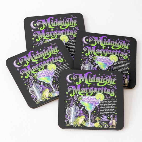 Item preview, Vintage Midnight Margaritas Witch Halloween Magical Cocktail  designed and sold by Melissanet.
