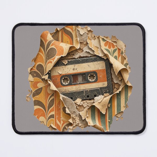 Item preview, Cassette Found Behind the Wallpaper designed and sold by Golden Era Studio.