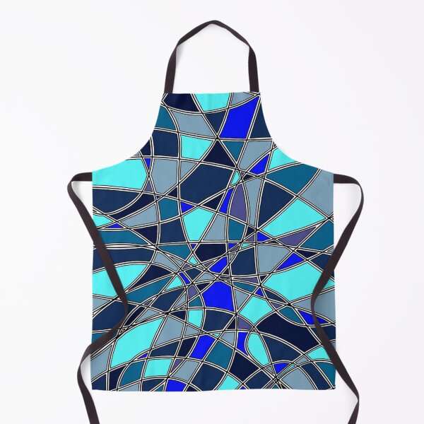 Item preview, Blue Geometric Mosaic designed and sold by FioreDiCiliegio.