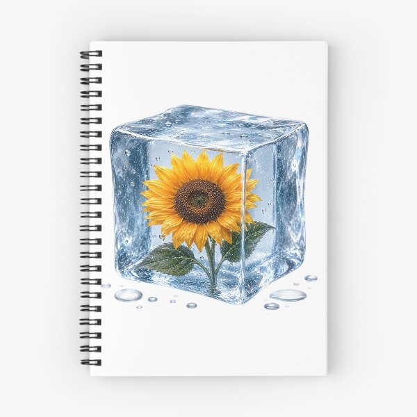 Item preview, Sunflower in Crystal Ice Cube designed and sold by MichalHau.