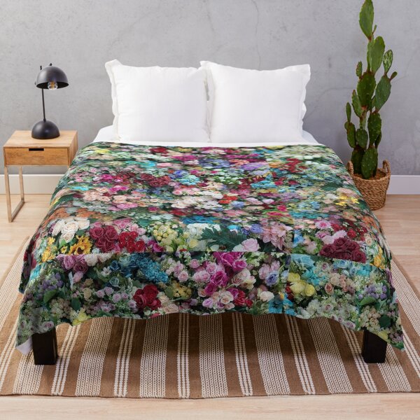 Item preview, Colorful Wildflower Meadow Seamless Pattern Aesthetic Floral Art designed and sold by Fine-Arts-Lab.