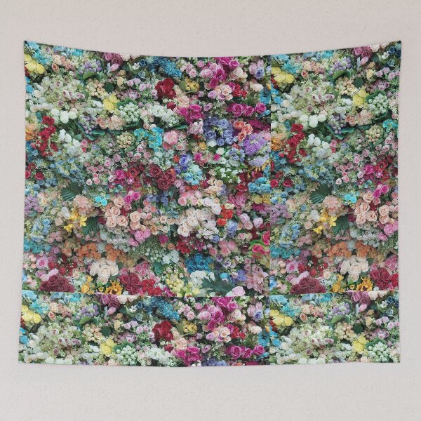 Item preview, Colorful Wildflower Meadow Seamless Pattern Aesthetic Floral Art designed and sold by Fine-Arts-Lab.