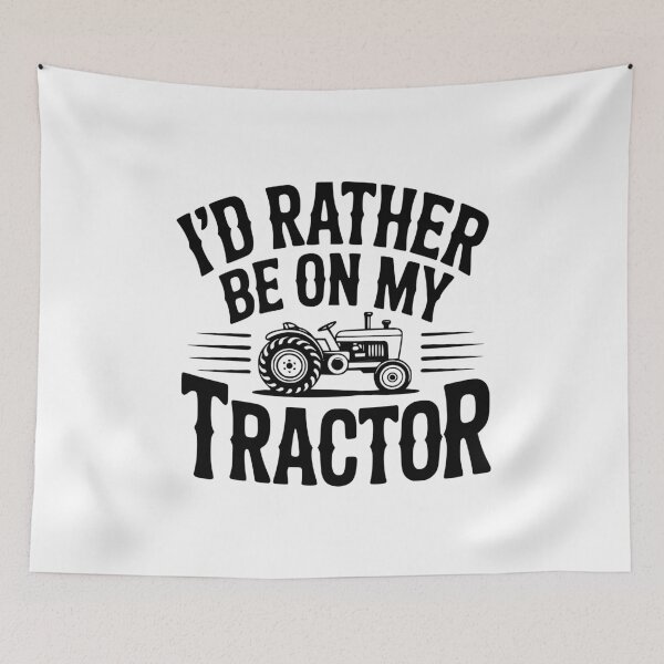 Item preview, I'd Rather Be On My Tractor designed and sold by Frank Ring.